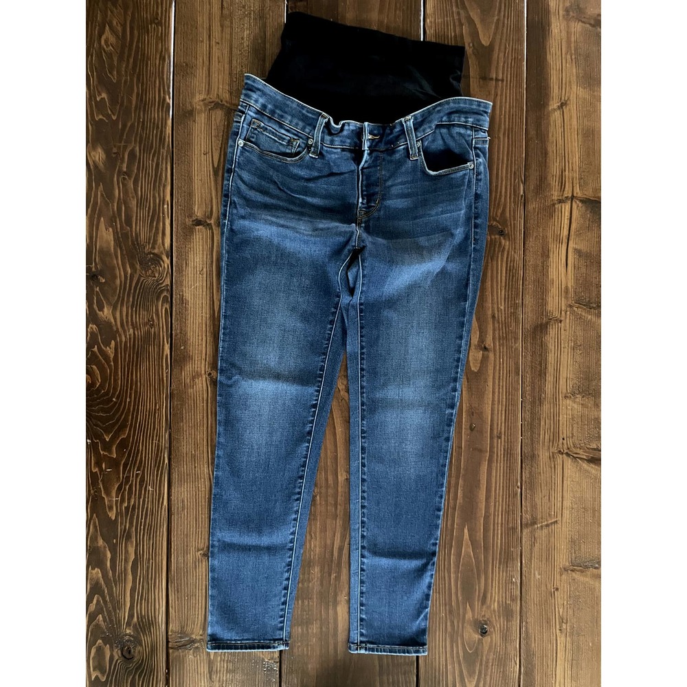 Blanqi denim skinny postpartum jeans size 12